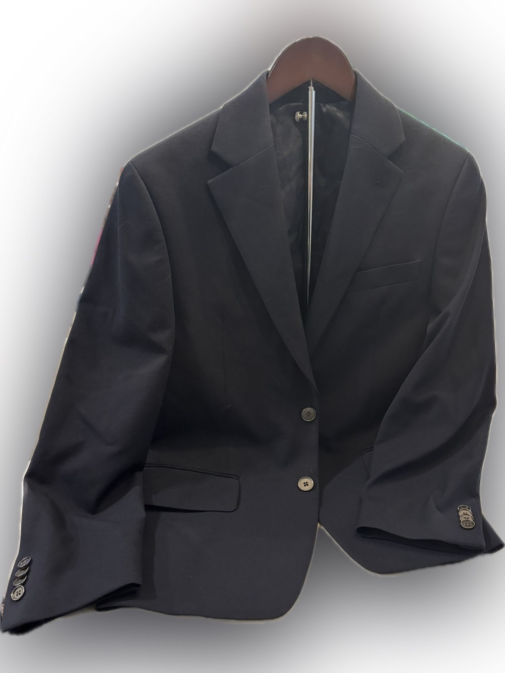 Michael Kors Men's Black Single-Breasted Sport Coat